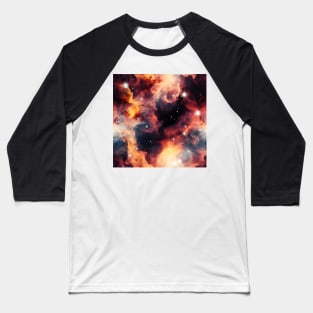 Deep Outer Space Pattern 8 Baseball T-Shirt